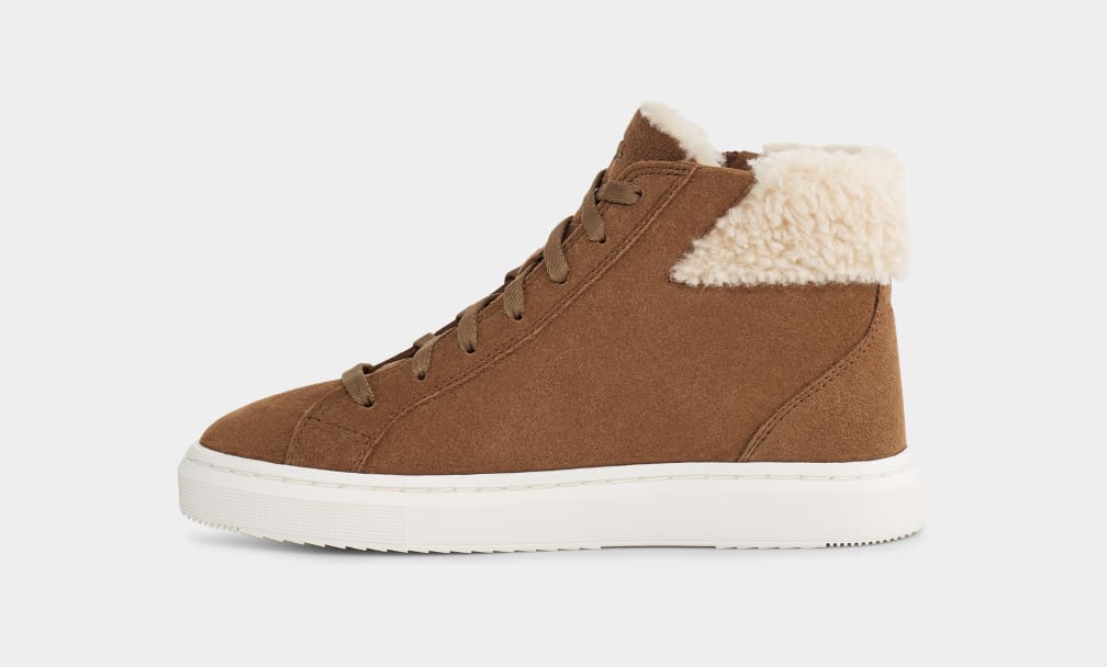 UGG ALAMEDA MID ZIP CHESTNUT