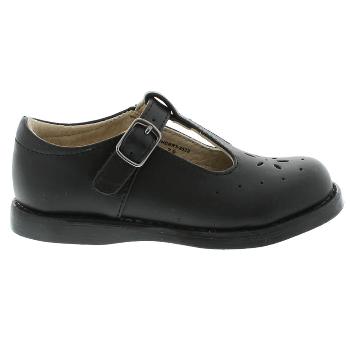FOOTMATES SHERRY T-STRAP - BLACK