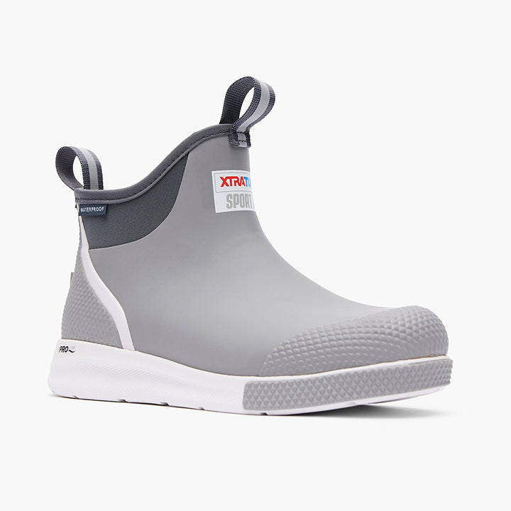 XTRATUF SPORT DECK BOOT - GREY (MEN'S)