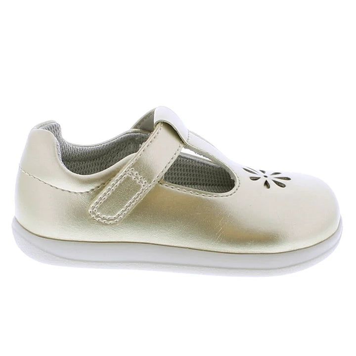 TODDLER FOOTMATES BECKY-GOLD