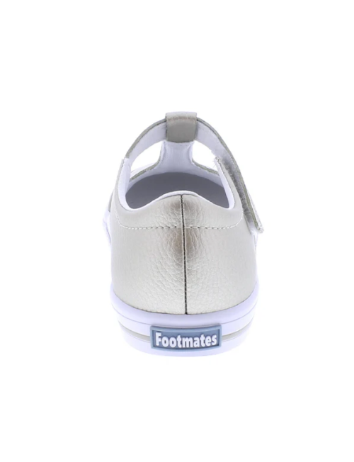 FOOTMATES DREW - GOLD LEATHER