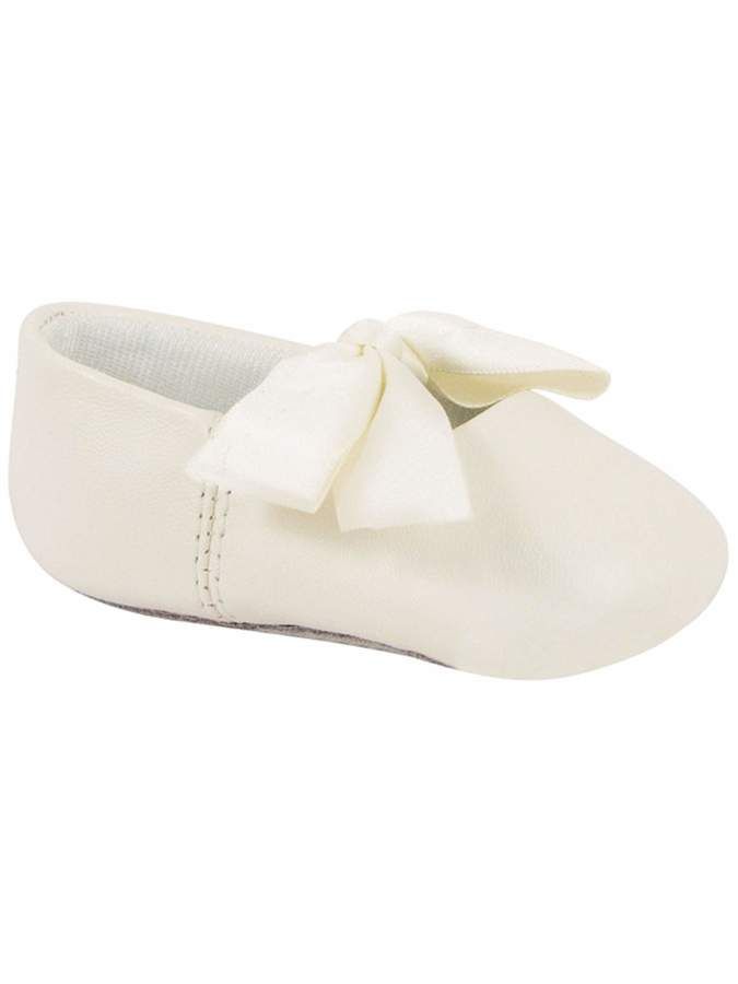 SABRINA GIRLS BALLET SLIPPER- IVORY