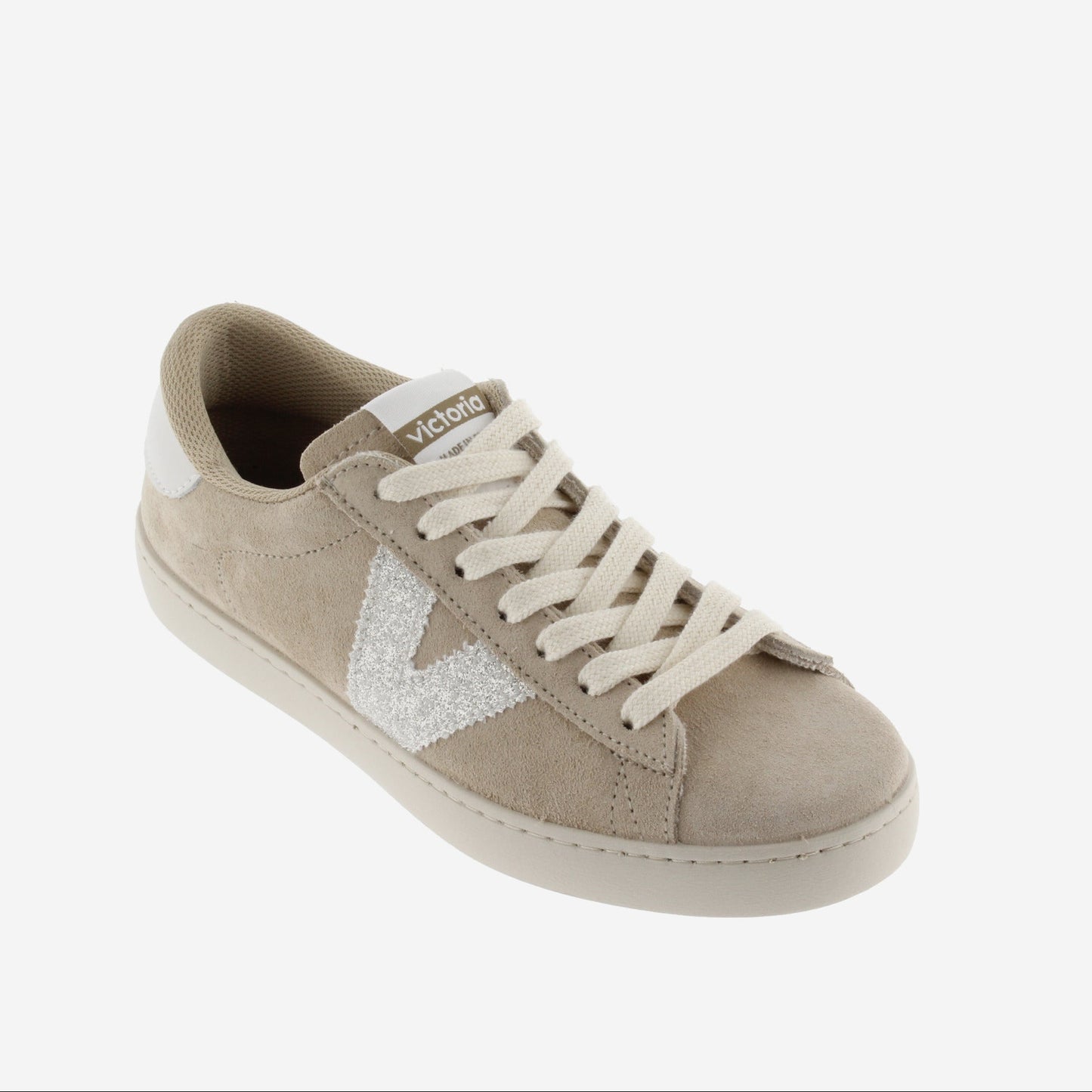 VICTORIA WOMENS BERLIN-BEIGE SUEDE