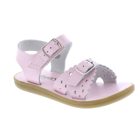 Premium water-friendly leather uppers and leather footbeds. Corrosion resistant buckles. Flexible, Slip-Resistant Rubber Outsole – Provides maximum flexibility, shock absorption, stability and slip-resistance for safety and comfort. Hook & Loop closure (ankle strap). Buckle closure (lower strap). Non-marking outsole. Imported.