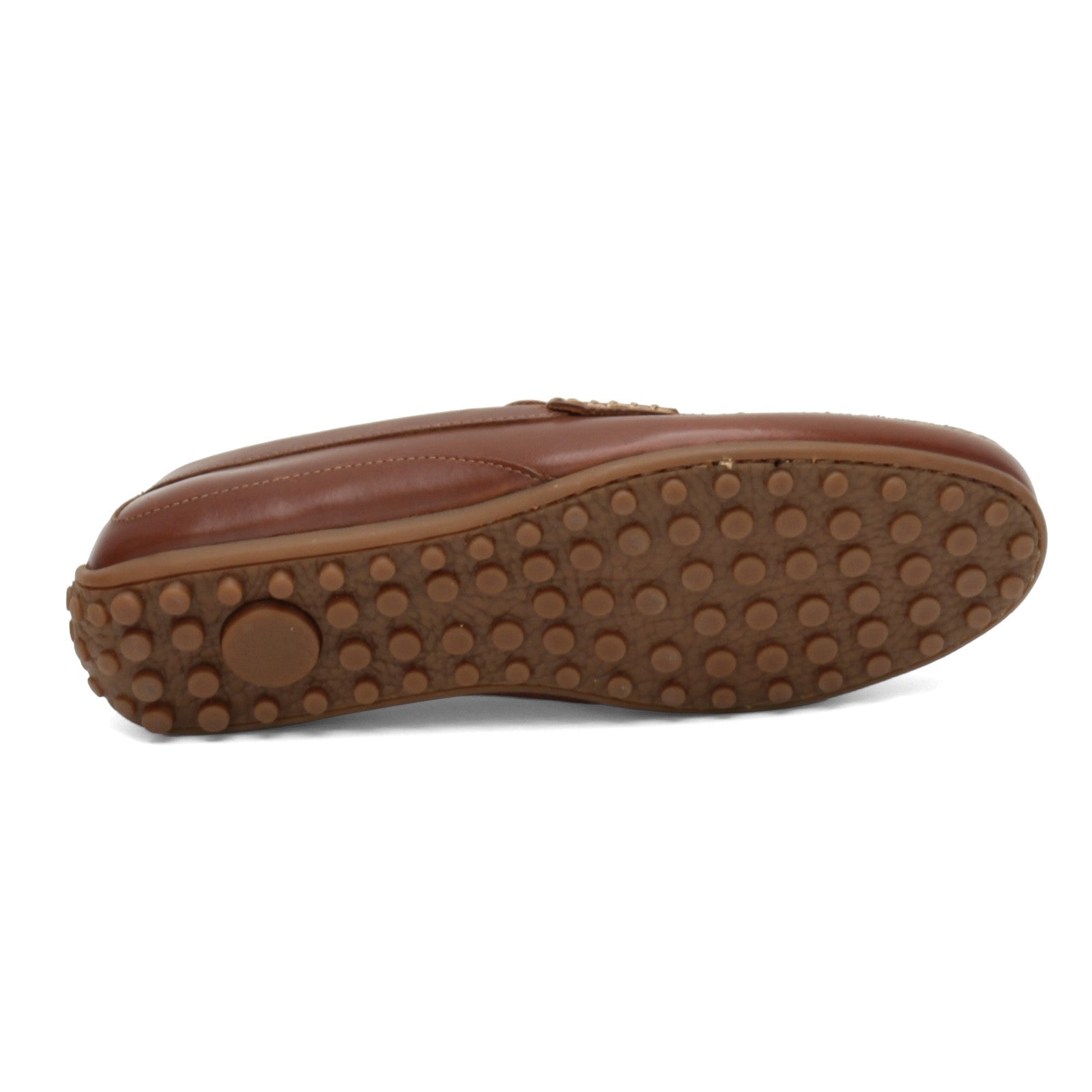 Men's Florsheim, Oval Moc Toe Penny Drivers. This driving moc is perfect for your casual looks. Leather uppers with smooth leather linings Slip on style for an easy on and off Memory foam cushioned footbed for added comfort Manmade outsole