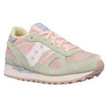 Based on the original performance sneaker that debuted in '85, this retro-look style features a modern lightweight EVA midsole and a heel clip for stability. Extra bonus: anti-stink lining helps reduce odors! Cushioned footbed Leather and textile upper/textile lining/synthetic sole Imported