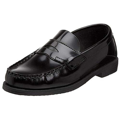 School Issue classic styling goes to the head of the class! Highly durable and affordable school uniform footwear is now available for children and adults.Some significant features include all leather uppers, leather linings, padded collars, cushionedinsoles, and non-marking outsoles. A great benefit is the availability of allshoes in a wide width.