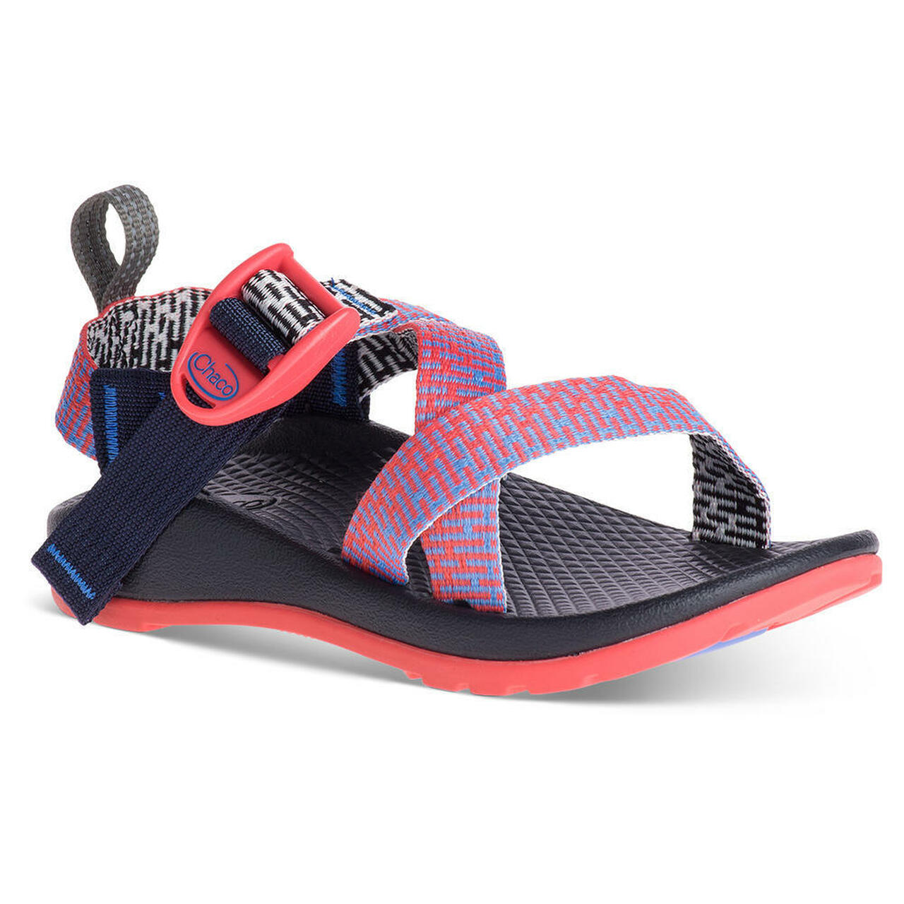 Adjustable polyester strapping system uses pull-through design to give a secure fit Molded polyurethane topsole midsole units offer durable, dependable cushioning EcoTread rubber outsoles contain 25% recycled rubber and offer great traction Toss into washing machine for easy cleaning or clean by hand