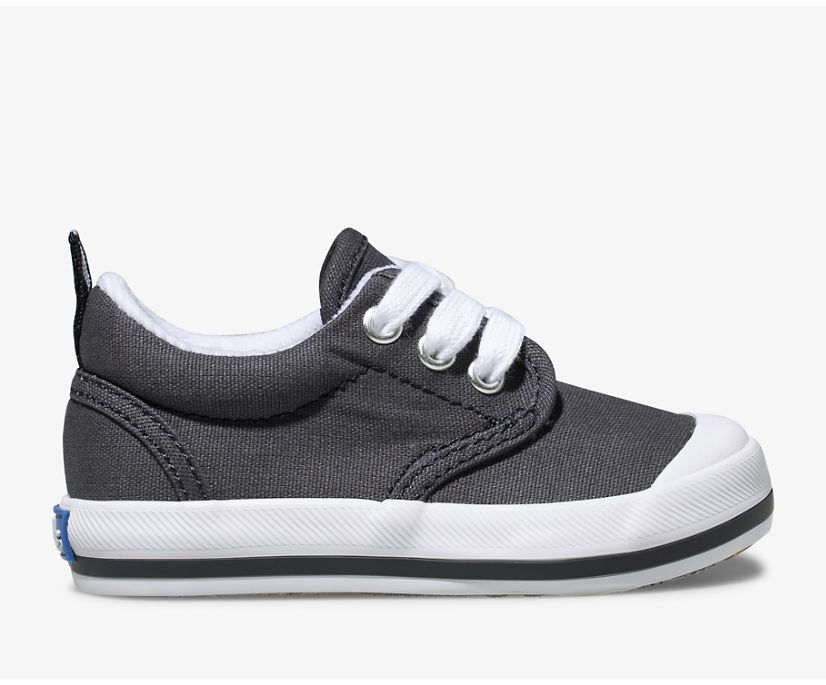 Sporty and versatile, Keds’ Graham is a classic canvas sneaker built with the energy and adventures of little kids in mind. From the cushy memory foam footbed to the durable rubber outsole for traction, they’ll enjoy comfortable play all day.