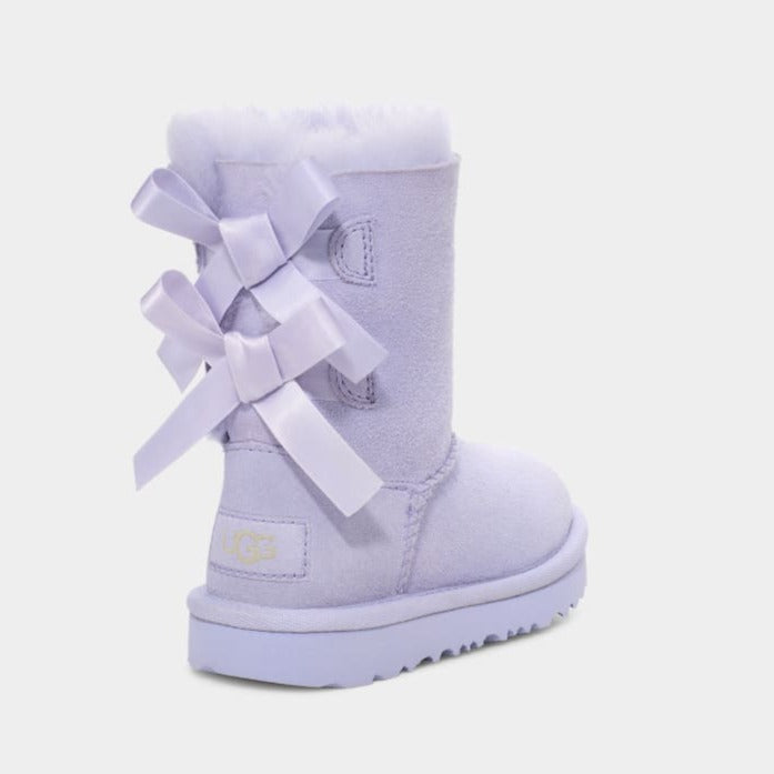 UGG BAILEY BOW II SUEDE WATER REPELENT- SAGE BLOSSOM / KIDS