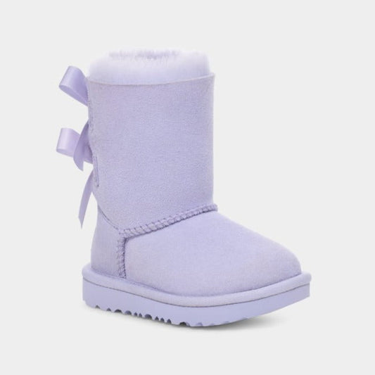 UGG BAILEY BOW II SUEDE WATER REPELENT- SAGE BLOSSOM / KIDS
