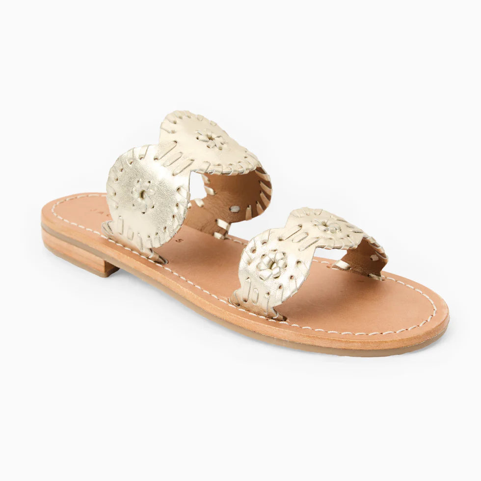 GIRLS LAUREN SANDAL-PLATINUM