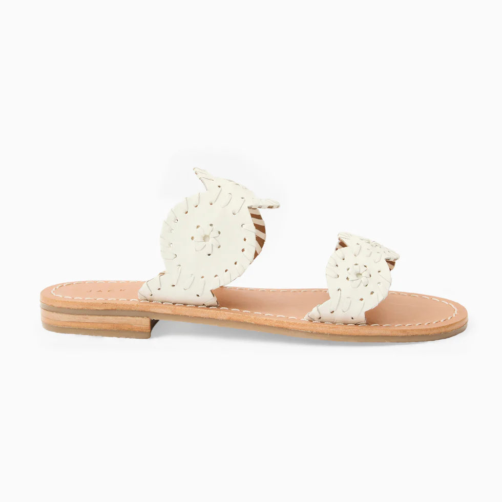 GIRLS LAUREN SANDAL-WHITE