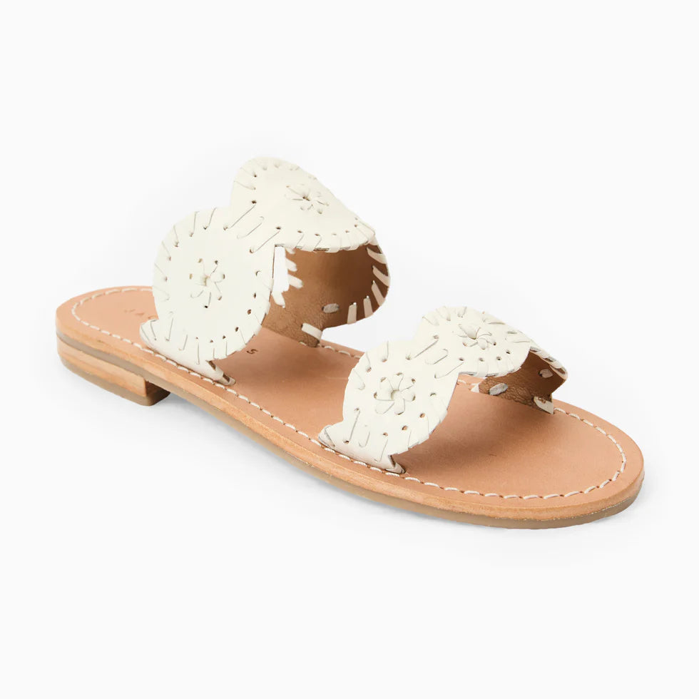 GIRLS LAUREN SANDAL-WHITE