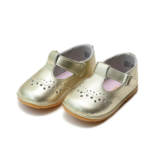 LAMOUR ANGEL BABY BIRDIE T-STRAP-GOLD