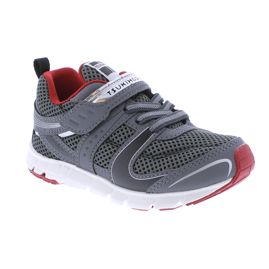 TSUKIHOSHI VELOCITY GRAY/RED- CHILD