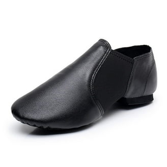 DANZNMOTION YOUTH SUPERFLEX JAZZ SHOE-BLACK