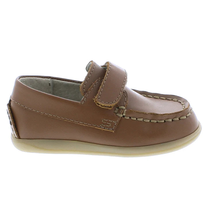 FOOTMATES  TODDLER PEYTON LOAFER-CHESTNUT