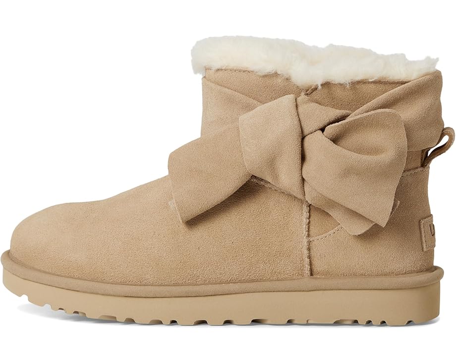 UGG WOMEN'S CLASSIC MINI BOW-SAND