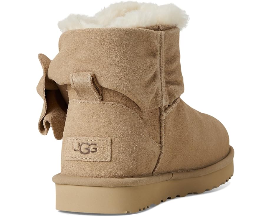 UGG WOMEN'S CLASSIC MINI BOW-SAND