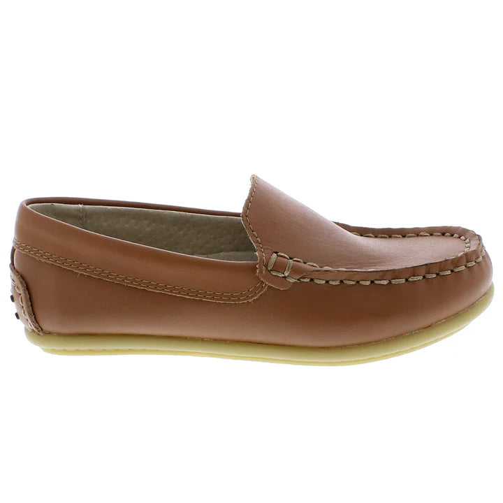 FOOTMATES BOYS BROOKLYN LOAFER-CHESTNUT
