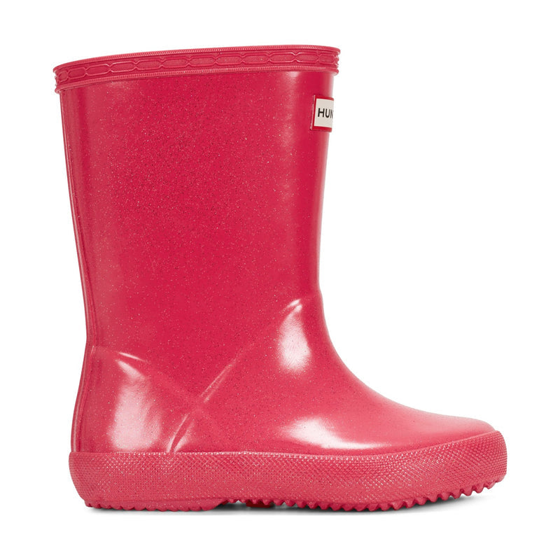 HUNTER KIDS 1ST CLASSIC RAIN BOOT-BRIGHT PINK