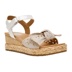 DV GIRLS ERRYN WEDGE -NATURAL