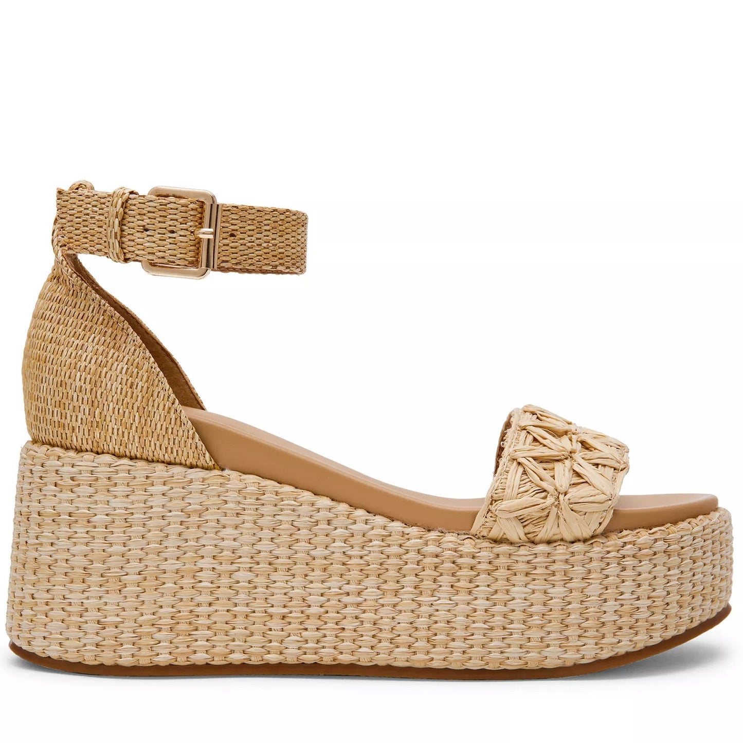 DV WOMENS ALUMINA -NATURAL RAFFIA