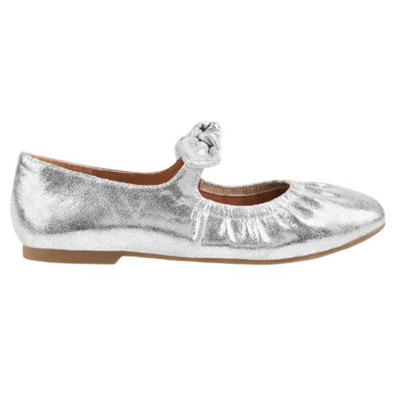 DV GIRLS BEYANCA FLAT-SILVER