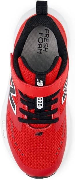 NEW BALANCE LITTLE BOYS 625-TRUE RED/BLACK