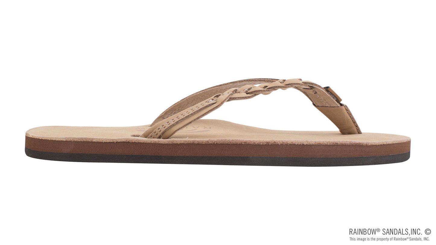 RAINBOW WOMEN'S FLIRTY BRAIDY-SIERRA BROWN