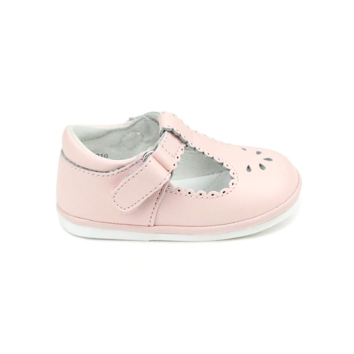 ANGEL DOTTIE SCALLOP T-STRAP-PINK