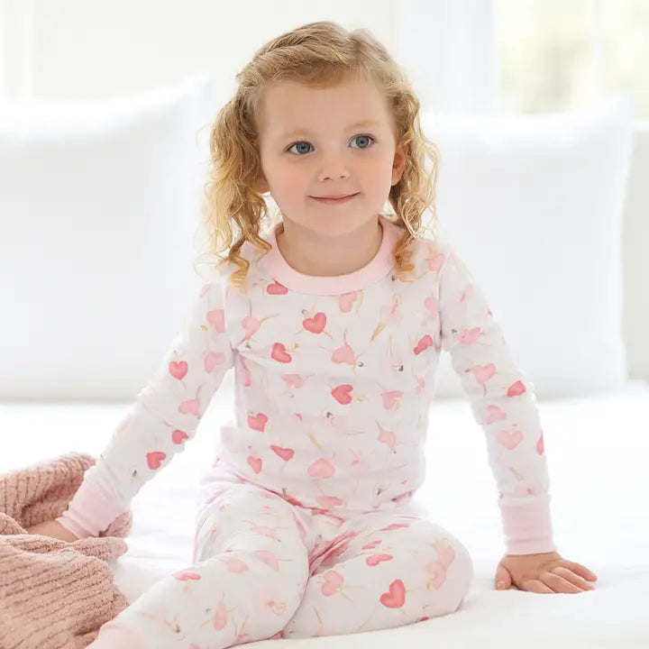 DANCING HEART LONG PJ'S