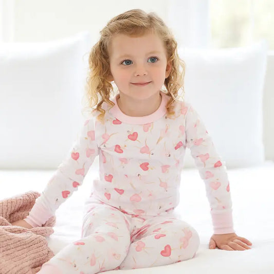 DANCING HEART LONG PJ'S