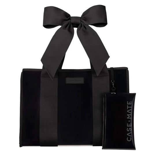 Case Mate Jelly Tote Bag-Black Bow