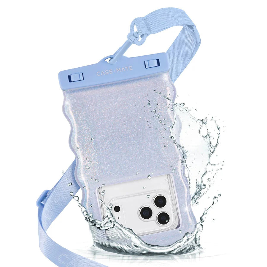 Case Mate Waterproof Phone Case-Wavy Mist Sparkle