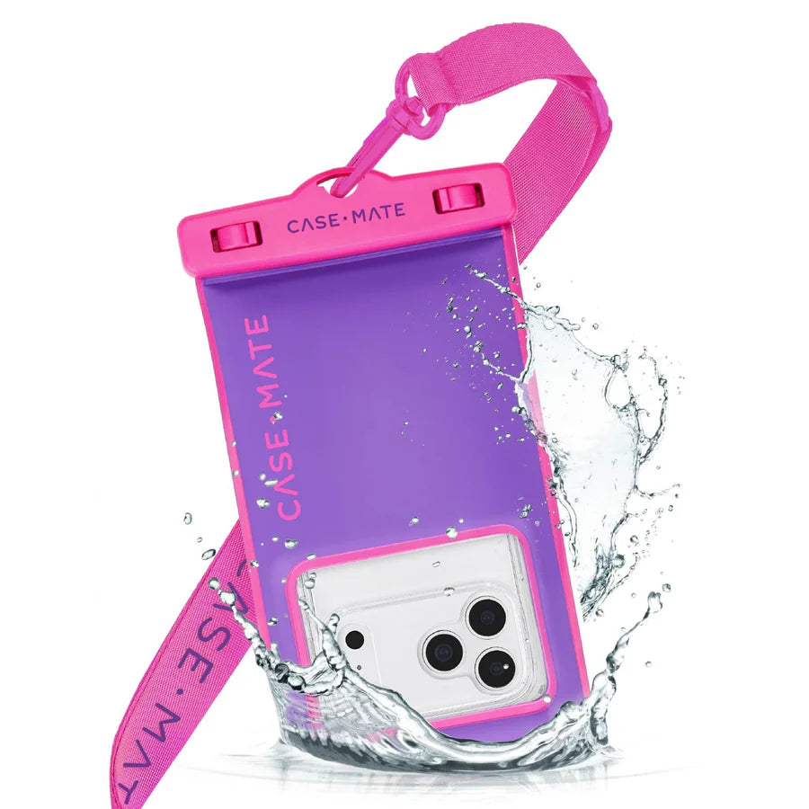 Case Mate Waterproof Phone Case-Purple Paradise