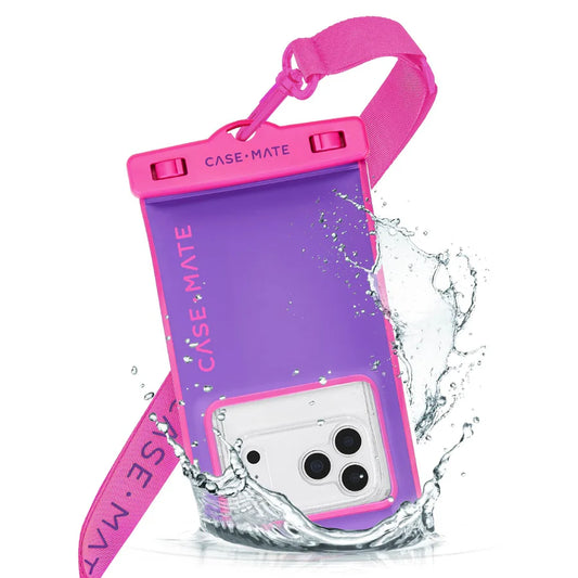 Case Mate Waterproof Phone Case-Purple Paradise