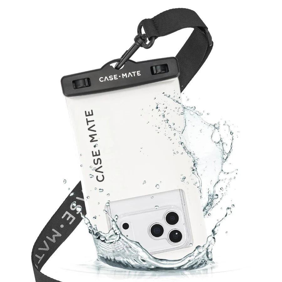 Case Mate Waterproof Phone Case-Black & White