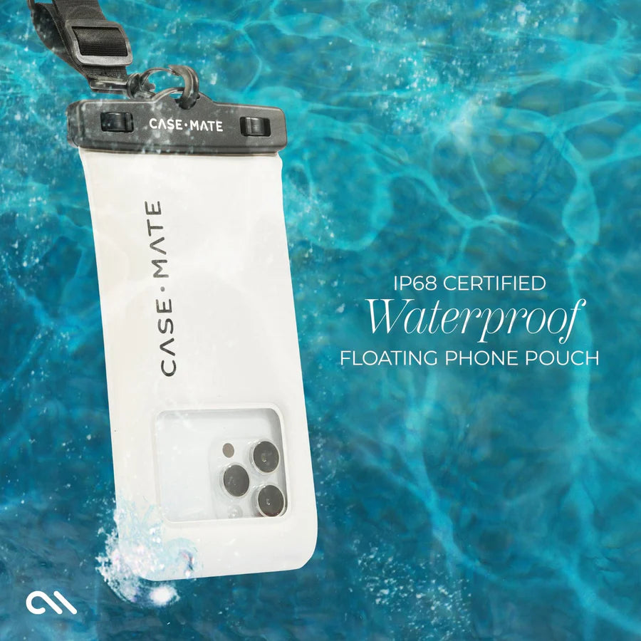 Case Mate Waterproof Phone Case-Black & White