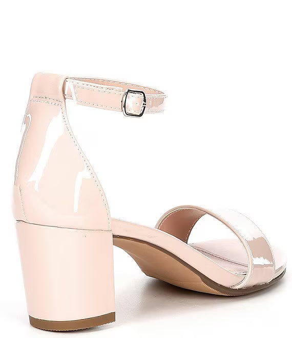 GIRLS STEVE  MADDEN JCARRSON SANDAL-BLUSH PATENT