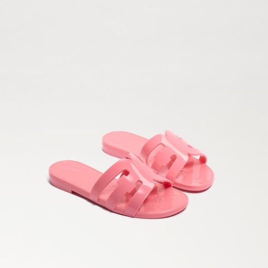 SAM EDELMAN JELLY BAY SLIDE- PINK