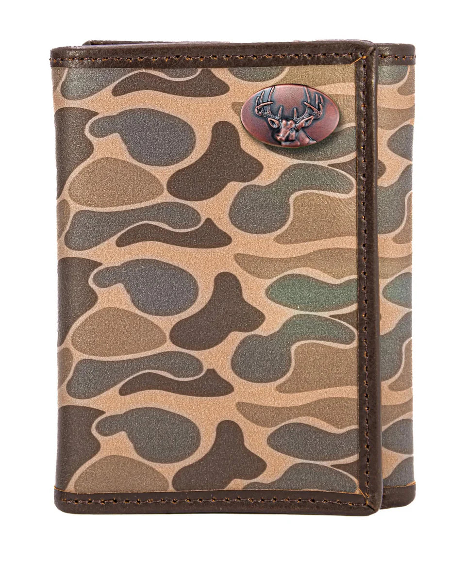 ZEO-PRO OLD SCHOOL CAMO WALLET-BUCK