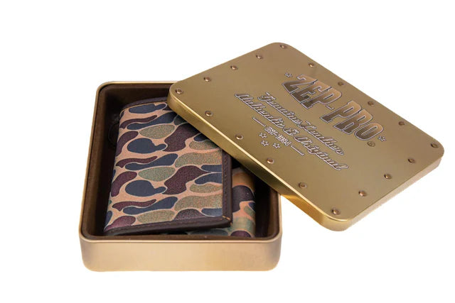 ZEO-PRO OLD SCHOOL CAMO WALLET-BUCK