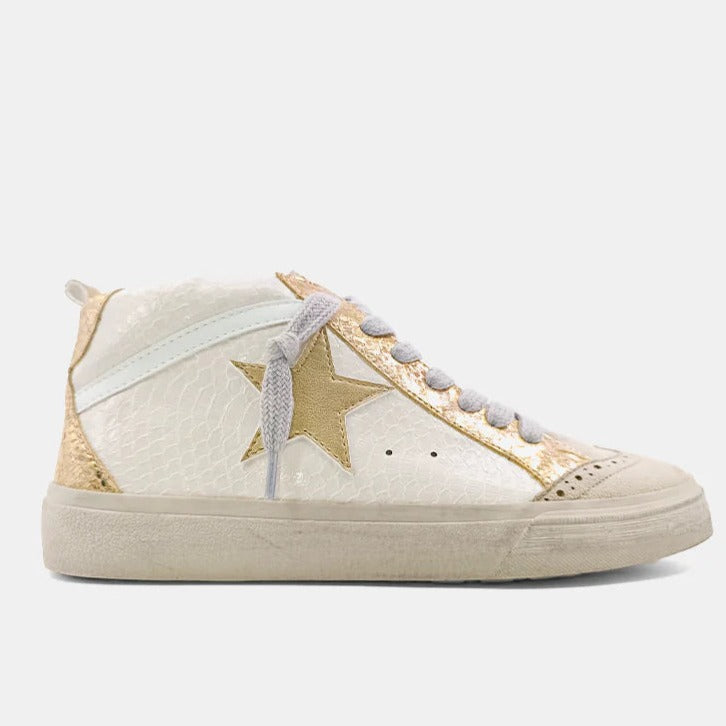 SHU SHOP PAULINA SNEAKER BLUSH SNAKE- CHILD AND YOUTH