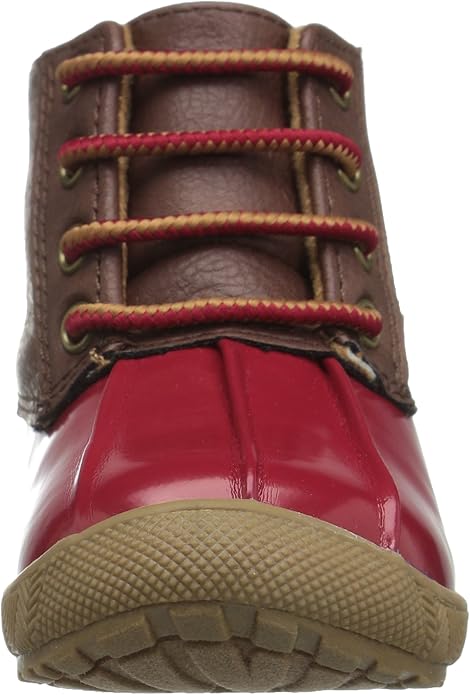 BABY DEER TODDLER DUCK BOOT-RED