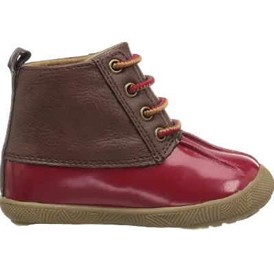 BABY DEER TODDLER DUCK BOOT-RED