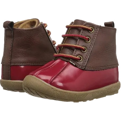 BABY DEER TODDLER DUCK BOOT-RED