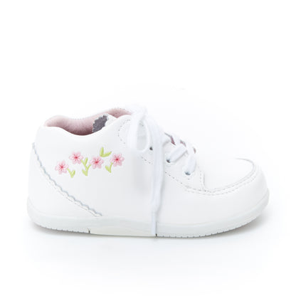 STRIDE RITE EMILIA WALKING SHOE-WHITE