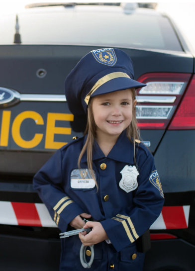 POLICE OFFICER SET WITH ACCESSORIES SIZE 3-4